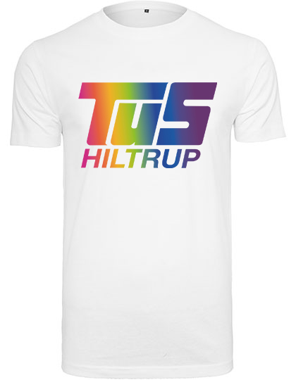 T-Shirt großes TUS Logo Regenbogen