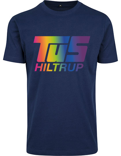 Kids T-Shirt großes TUS Logo Regenbogen