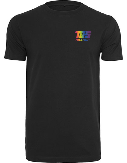 Kids T-Shirt kleines TuS Logo Regenbogen